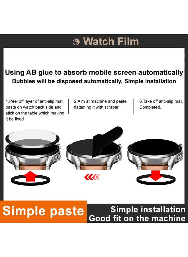 erorex For Huawei Watch Gt 5 Pro 42Mm Plexiglass Hd Watch Protective Film - Image 3