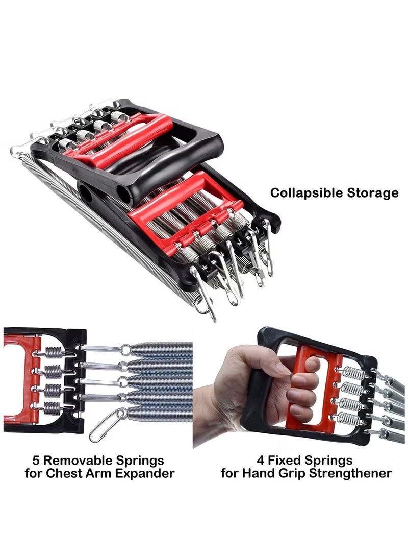 سوستة صاندو متعددة الاستخدام 2×1 – لتقوية عضلات الذراعين والصدر، معدات تمارين مقاومة منزلية عالية الجودة - Image 2
