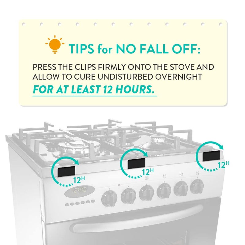 Prince Lionheart Stove Guard for Child Safety Premium Adhesive Stove Guard that Protects from Burns Adjustable Stove Guard - Image 5