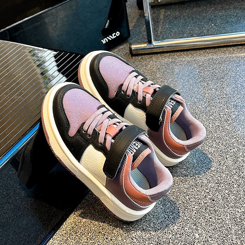 Aj Kidsren''s Low-Top Sneakers Girls'' Shoes 2026 Spring & Fall New Popular Boys'' Sports Shoes Baby Boys Spring - Image 3