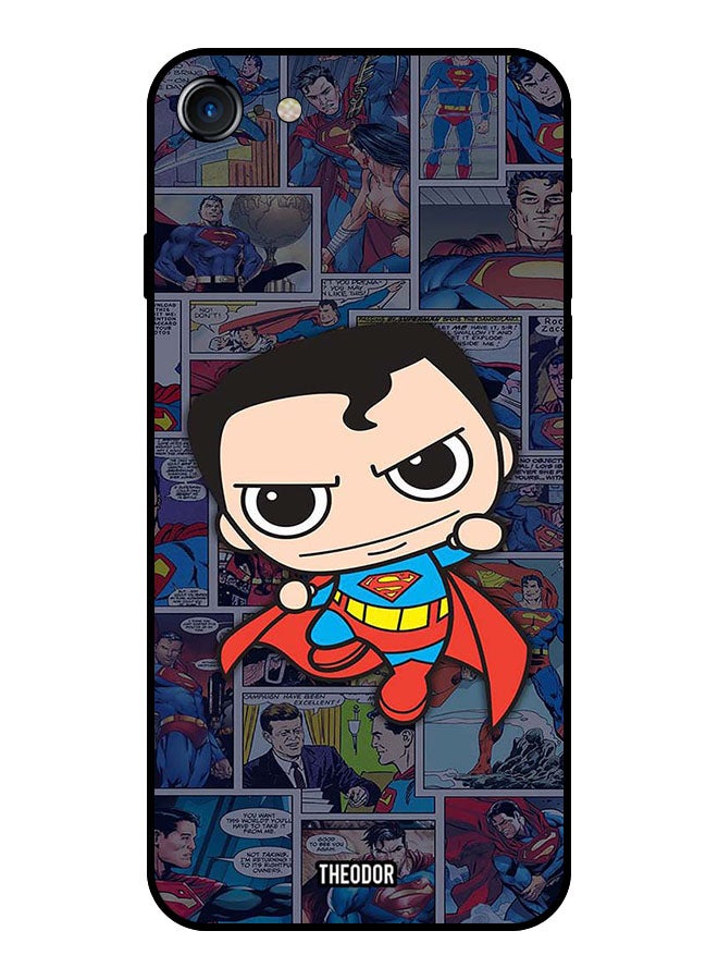 Theodor Protective Case Cover For Apple Iphone SE 2022 Supermam small - Image 1