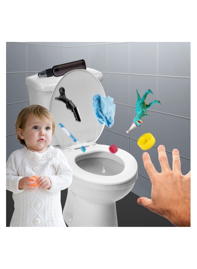 Toilet Snake Drain Auger 51 Inch, Cleaner Tool, Flexible Grabber Unclogger Tool, Four-Claw Picker, Stainless Steel Telescoping Rod for Pick, Grab Objects Clogged in Toilet Pipes, Drain, Sink - Image 5