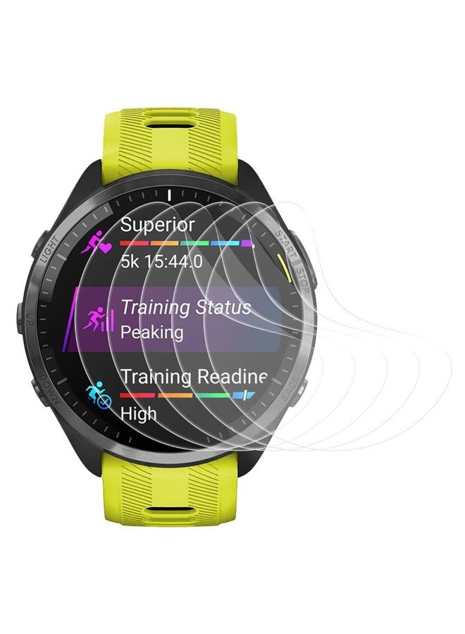 HuHa For Garmin Forerunner 965 5pcs xDfind Soft Hydrogel Film Full Cover Front Protector - Image 1