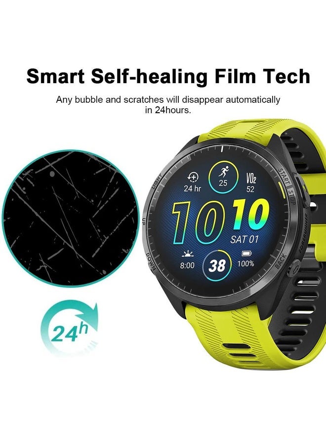 HuHa For Garmin Forerunner 965 5pcs xDfind Soft Hydrogel Film Full Cover Front Protector - Image 4