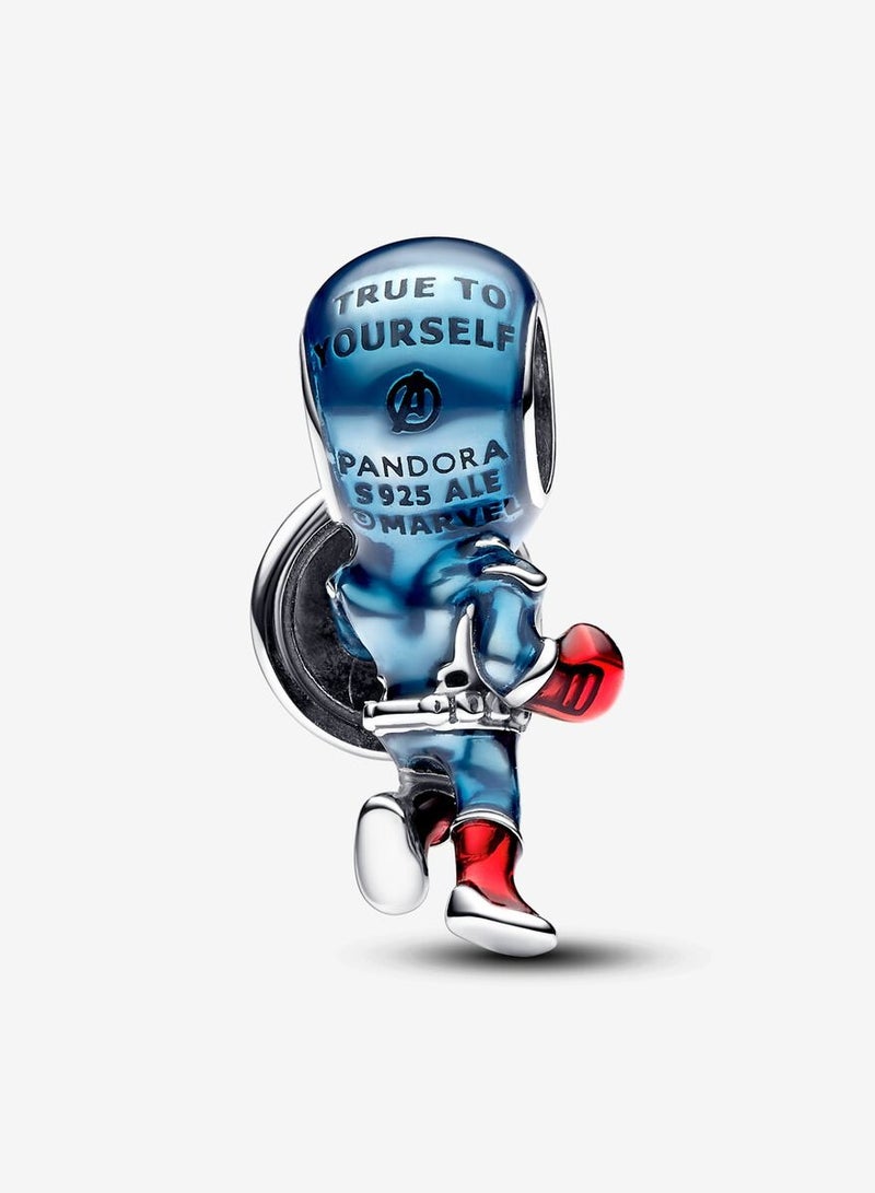 Pandora Moments  Marvel The Avengers Captain America Charm 793129C01