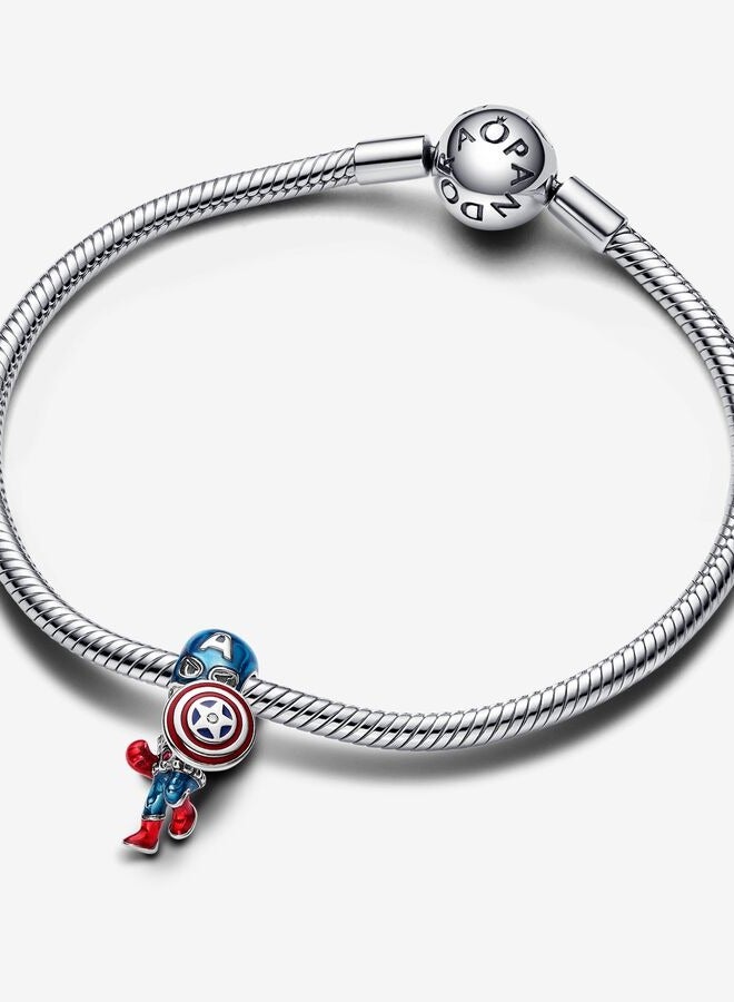 Pandora Moments  Marvel The Avengers Captain America Charm 793129C01