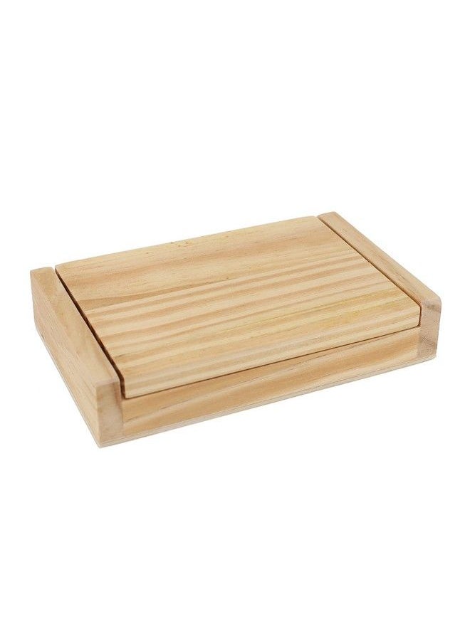 WE Games Mini Shut The Box Game Wooden 5.5 Inches 9 Number Flip Tiles Travel Size Travel Games Birthday Gifts Math Games Home Decor Living Room Decor Table Decor  - Image 5