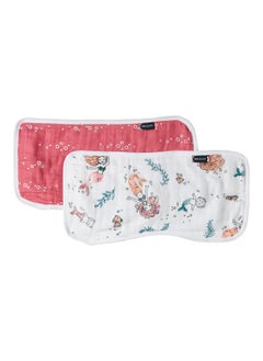 Bebe au Lait Muslin Baby Burp Cloth Set, Pack Of 1  - Image 1