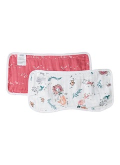 Bebe au Lait Muslin Baby Burp Cloth Set, Pack Of 1  - Image 2