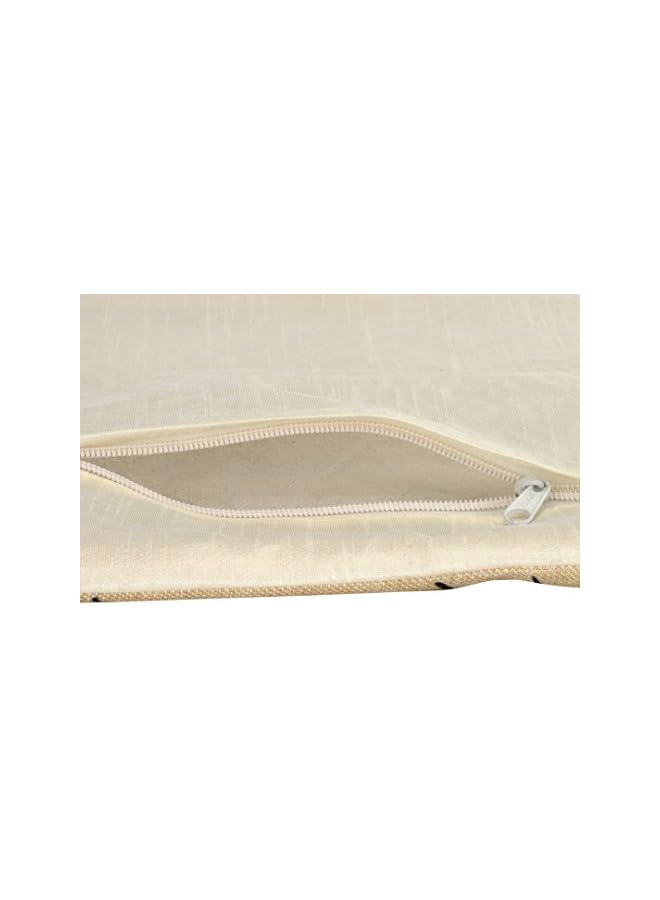 The Bros Set of 5 Multi Colored Decorative Hand Made Cotton Cushion Covers 16" x 16" (40cm x 40cm) - Image 5