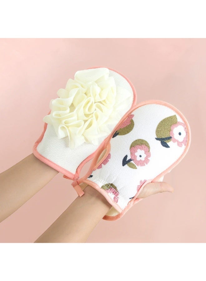 ليفة تقشير وتنظيف الجسم ثنائية الجوانب - Image 1