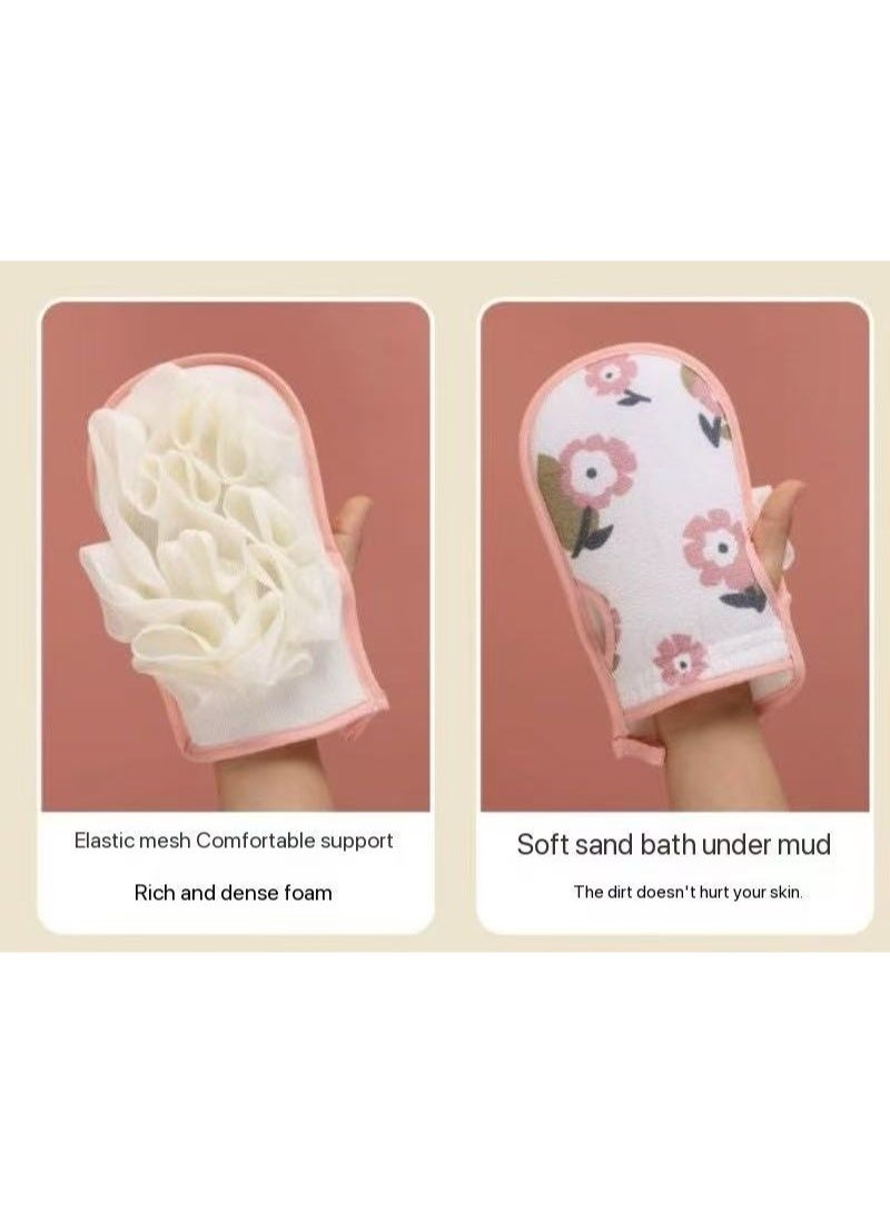 ليفة تقشير وتنظيف الجسم ثنائية الجوانب - Image 2