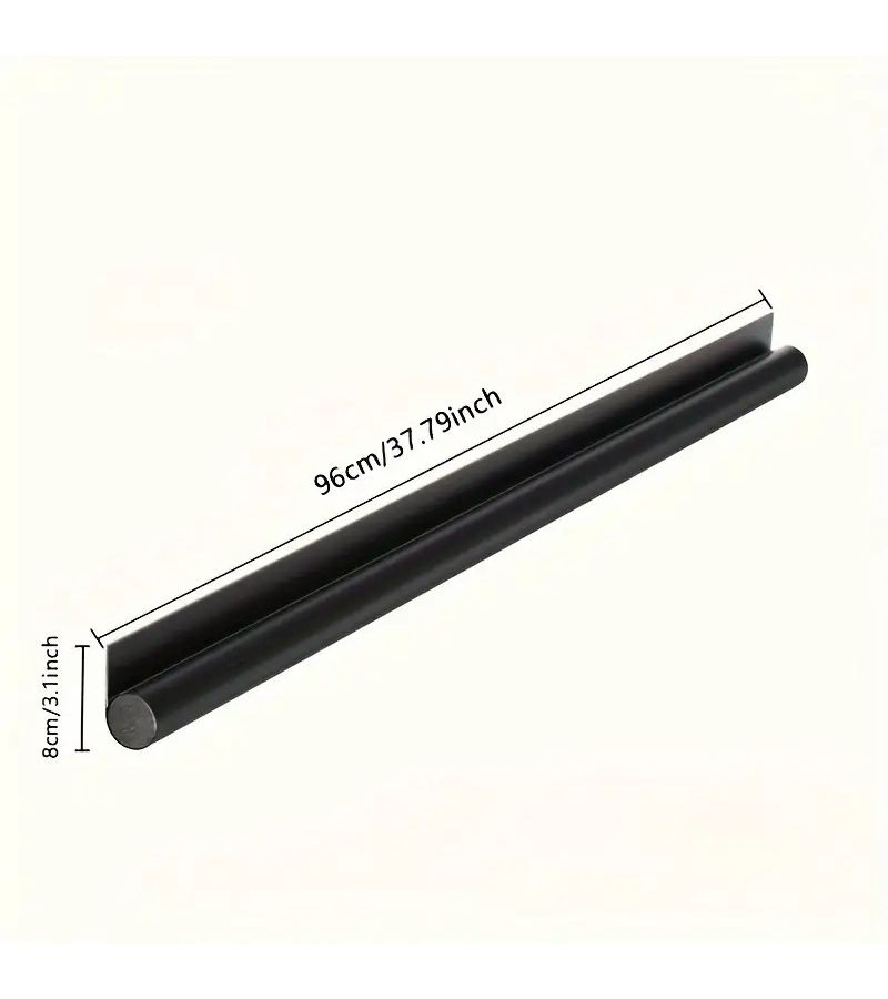 Self-Adhesive Door Draft Excluder Soundproof Weatherstrip White Seal Strip - Image 5