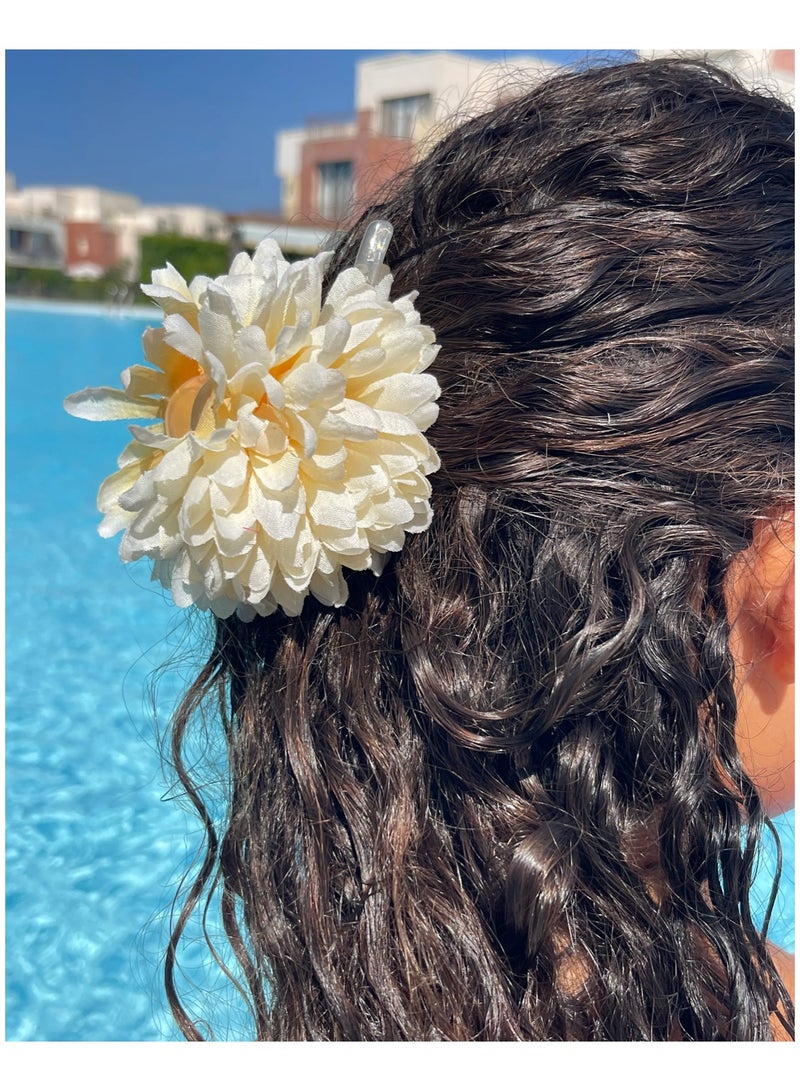 Urban Jewel Statement Floral Claw Clip 