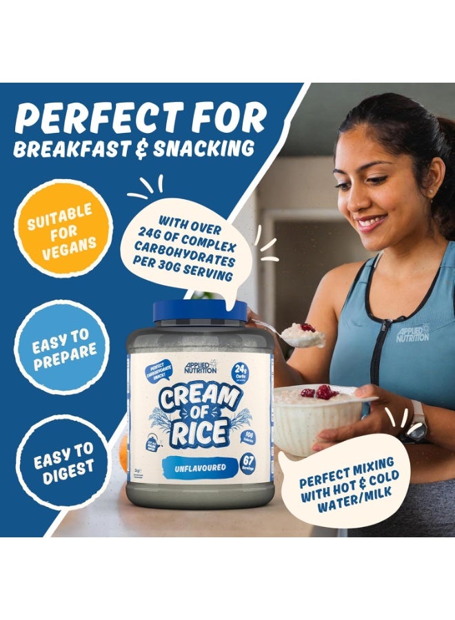 Applied Nutrition Cream Of Rice, Toffee Biscuit Flavor, 2Kg, 67 Serving - Image 4