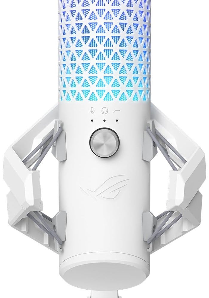 ASUS ROG Carnyx USB Gaming Microphone - Moonlight White - Image 1