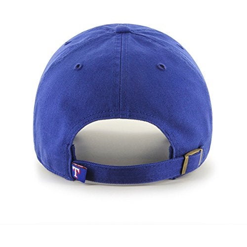 47 '47 MLB Texas Rangers Clean Up Adjustable Hat, Blue, One Size - Image 2