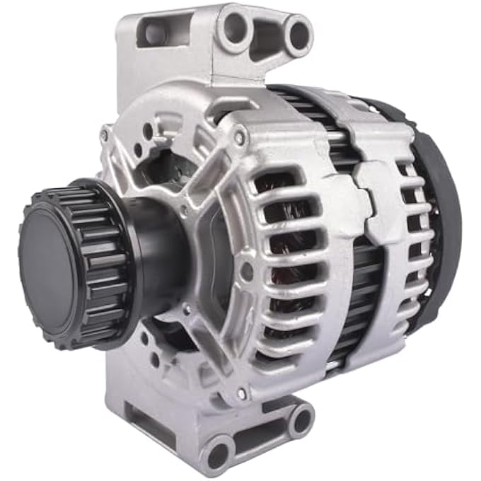 Bario 0121715009 0125811051 180A 12V Alternator Replacement for Volvo 2011-2016 S60, 2007-2015 S80, 2015-2016 V60, 2008-2010 V70, 2010-2016 XC60, 2008-2016 XC70, 2007-2014 XC90# 30644805 31110085 36000209 - Image 2