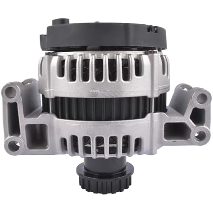 Bario 0121715009 0125811051 180A 12V Alternator Replacement for Volvo 2011-2016 S60, 2007-2015 S80, 2015-2016 V60, 2008-2010 V70, 2010-2016 XC60, 2008-2016 XC70, 2007-2014 XC90# 30644805 31110085 36000209 - Image 5