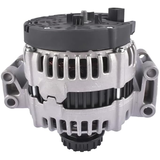 Bario 0121715009 0125811051 180A 12V Alternator Replacement for Volvo 2011-2016 S60, 2007-2015 S80, 2015-2016 V60, 2008-2010 V70, 2010-2016 XC60, 2008-2016 XC70, 2007-2014 XC90# 30644805 31110085 36000209 - Image 4