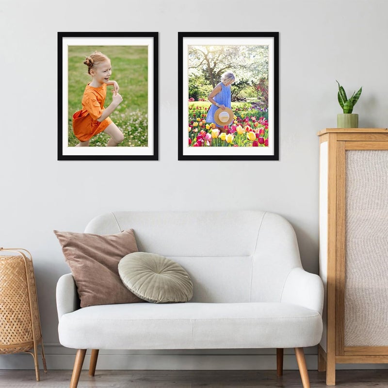 EYMPEU إطار صور EYMPEU 30 × 40 سم، قطعة واحدة، للحائط والطاولة، مناسب للاستخدام في المكاتب والمنازل، أسود - Image 5