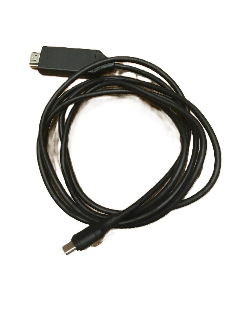 2M Type-C to HD Cable – Ultra HD 4K Display – Compatible with Laptops, Phones & Tablets 