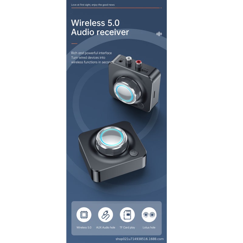 مستقبل بلوتوث 5.0 DC 5V/1A بدون برامج تشغيل مشغل MP3 تردد 2.4 إلى 2.48 جيجاهرتز لتشغيل بطاقات التخزين - Image 4