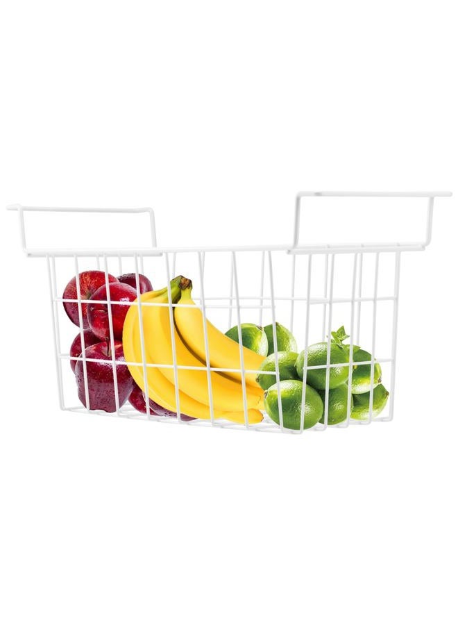 Orgneas 17.5 Inch Freezer Organizer Bins for Chest Freezer Refrigerator Basket Storage Rack Bins Deep Freezer Metal Wire Baskets 2Pcs - Image 5