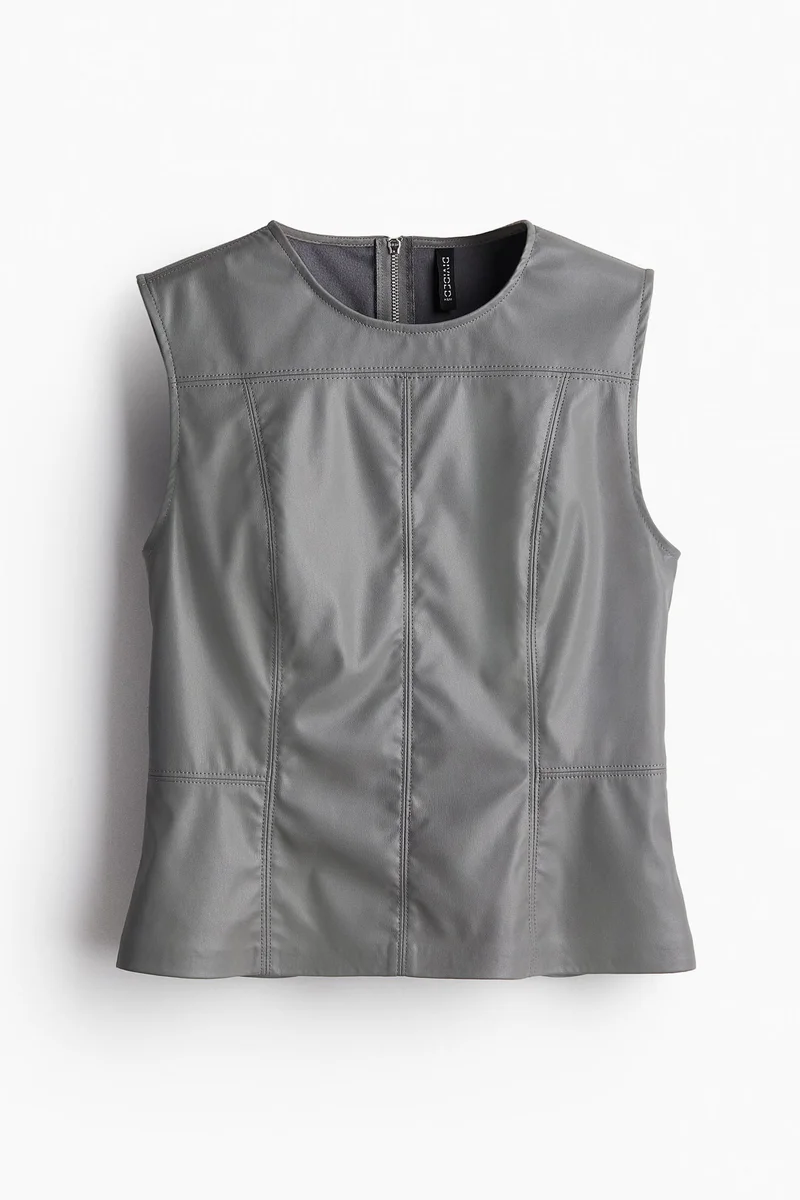 اتش اند ام فيست من القماش المطلي