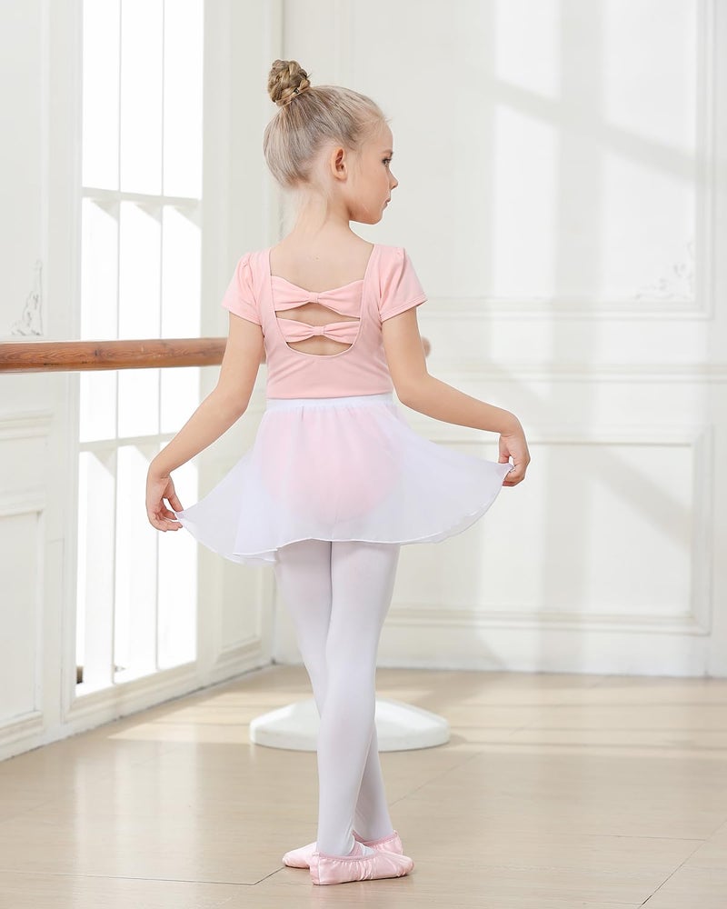 Gogokids Girls Dance Ballet Skirt, Chiffon Tutu Skirts Fluffy Ballet Dress for 3-11 Years Girls Black - Image 5