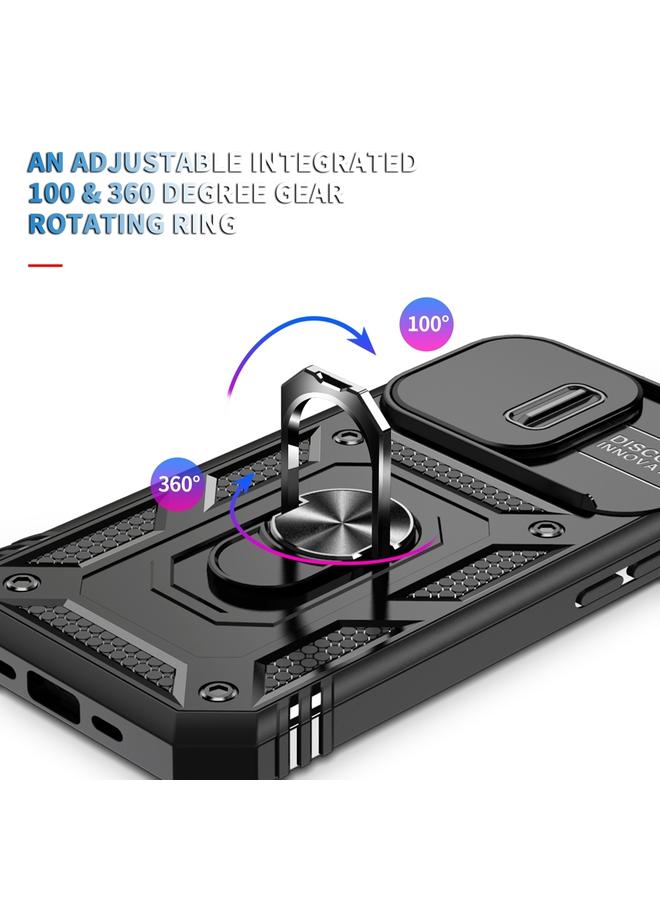 S-TOP Case For iPhone 15 Pro Max Sliding Camshield Holder Phone Case - Image 5