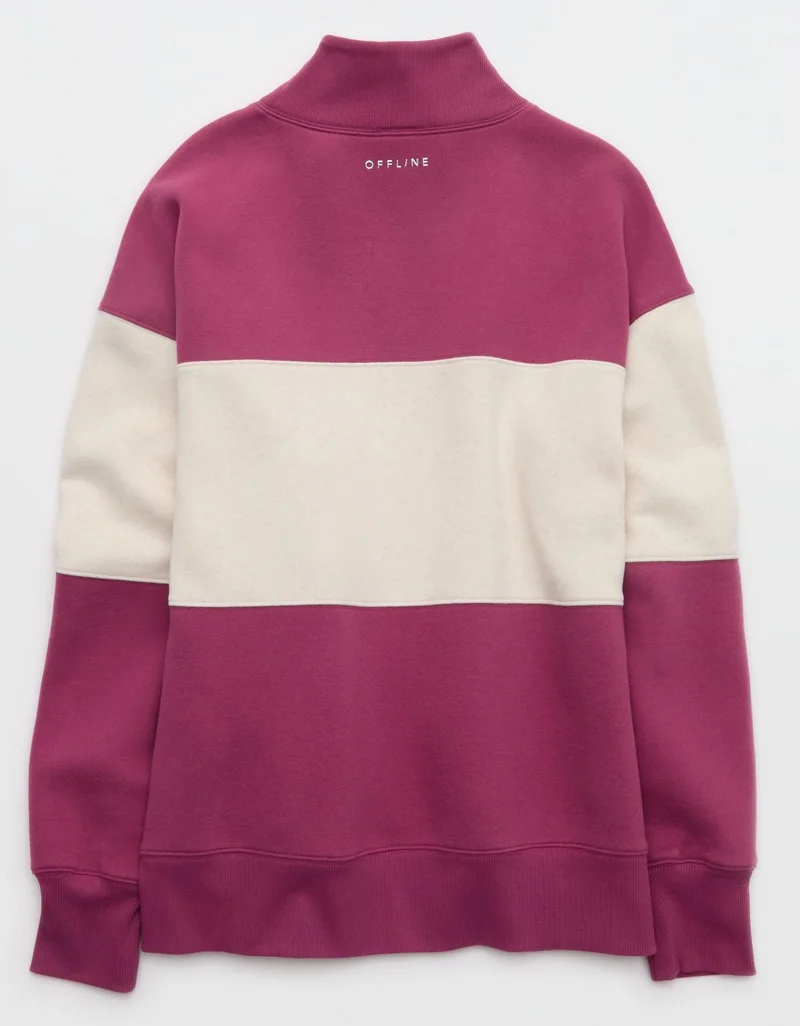 Aerie  OFFLINE By Aerie Cloud Fleece Oversized Mockneck Sweatshirt for Women | Best Price UAE