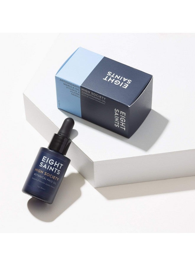 آيت ساينتس زيت الوجه النباتي من Eight Saints High Society، زيت طبيعي وعضوي مضاد للشيخوخة مع زيت الجوجوبا وزيت فيتامين E وزيت المارولا وزيت النيرولي، 1 أونصة - Image 2