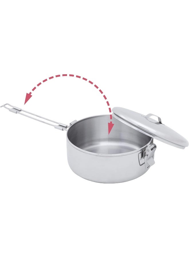 MSR Alpine Stainless Steel Stowaway Camping Pot - Image 3