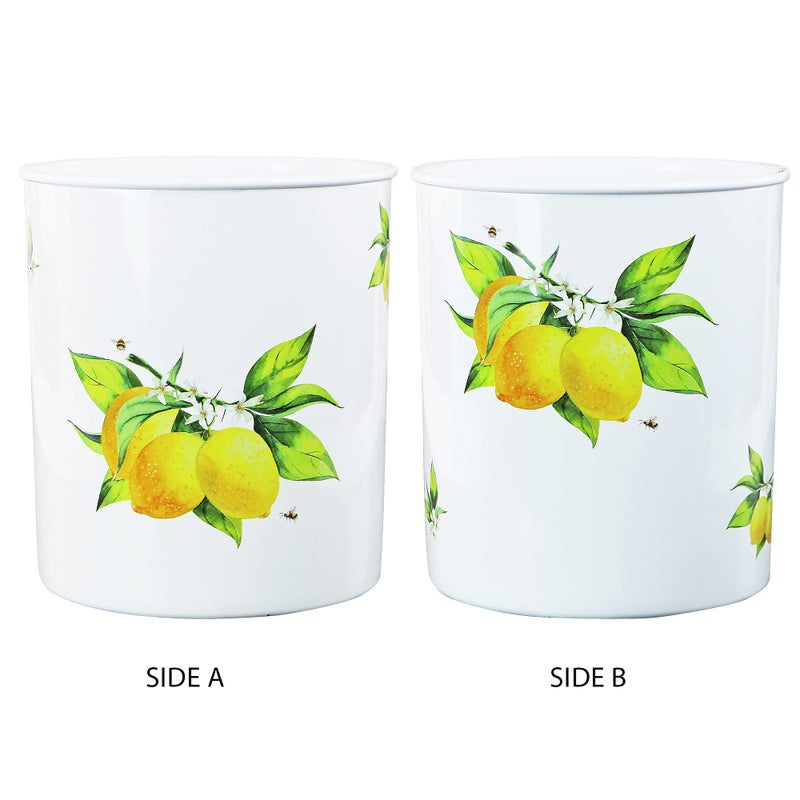 Reston Lloyd Multipurpose Crock Organize All Kinds of Utensils & Kitchen Tools  Extra Large Holder  Fresh Lemons - Image 2