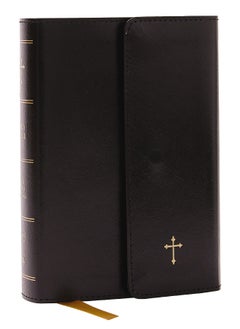 KJV Holy Bible: Compact with 43,000 Cross References, Black Leatherflex with flap, Red Letter, Comfort Print: King James Version 