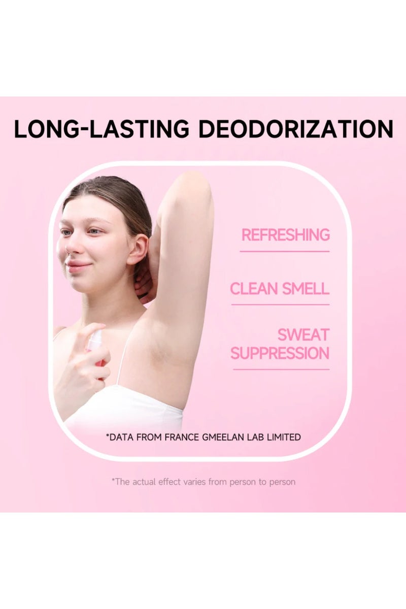 GMEELAN Sakura Gluta Deodorant Spray Go Fresh - 50ml - Image 3