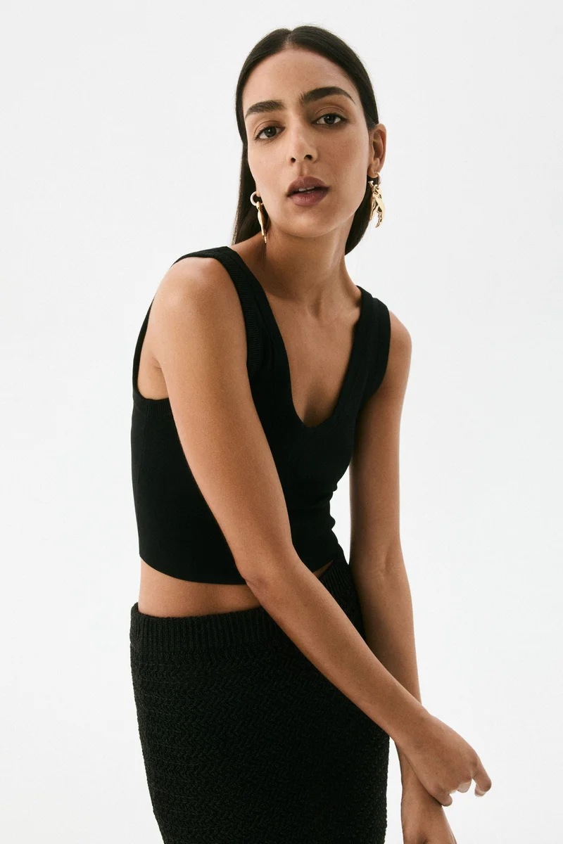 H&M Dense-knit vest top