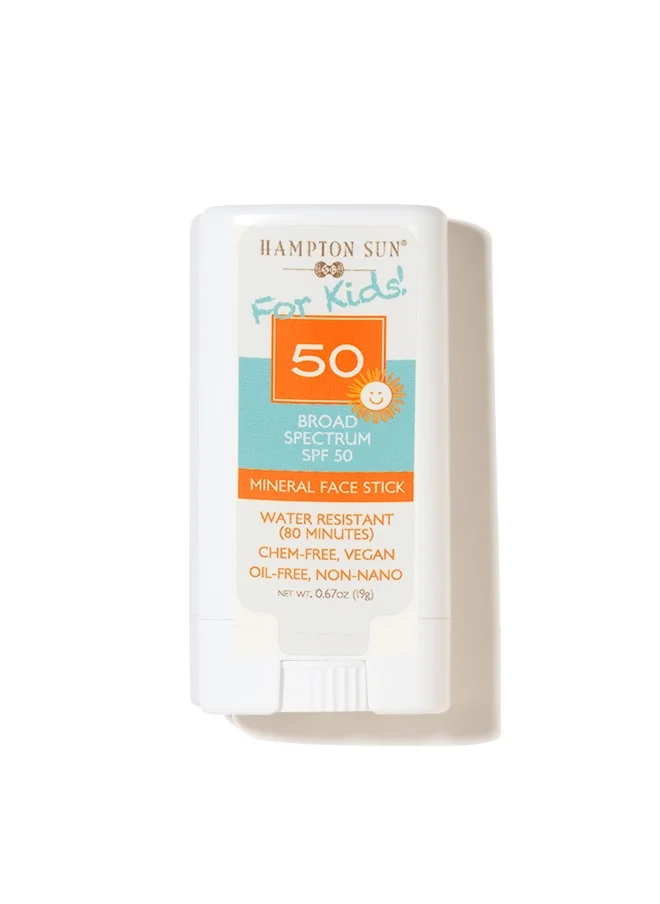 Hampton Sun SPF 50 Mineral Face Stick For Kids