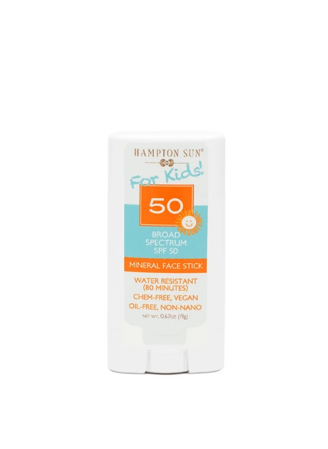 Hampton Sun SPF 50 Mineral Face Stick For Kids