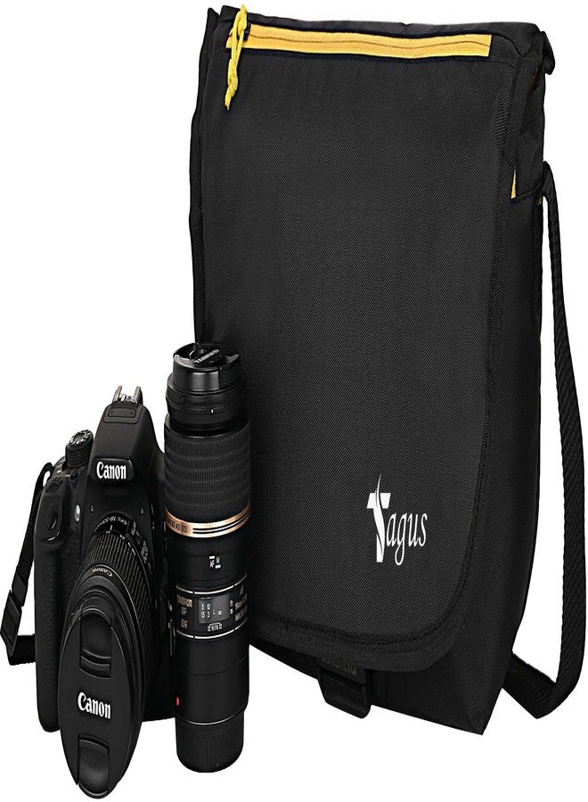 Tagus Camera Bag for DSLR and Mirrorless-Fits Sony, Nikon,Canon Cameras-Water Resistant Lightweight Small Camera Sling Bag Lens Case for Travel - Image 3