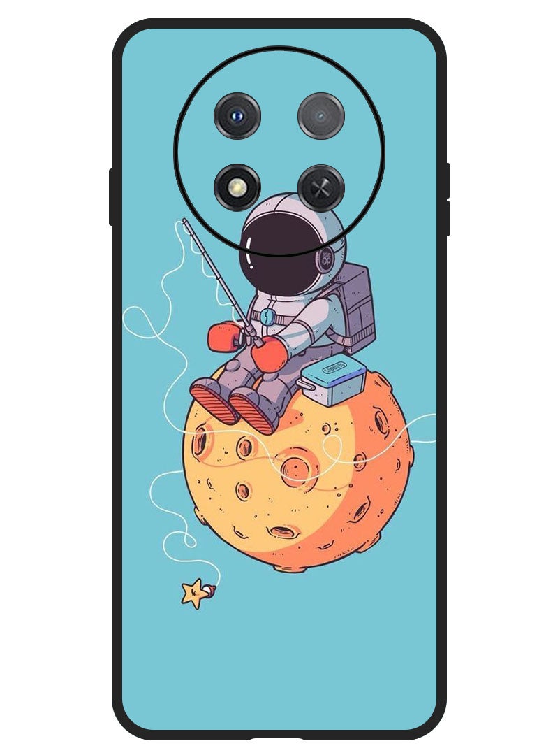 Theodor Protective Case Anti Scratch Shock Proof Bumper Cover For Huawei Enjoy 60X Astronaut Fishing - Image 1