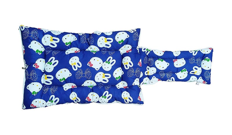 CUSTOMARY Baby 2 in 1 Sleeping Bag/Carry Bag/Bedding set/Gift set (0 to 3 Month) (BLUE-KITTY) - Image 3