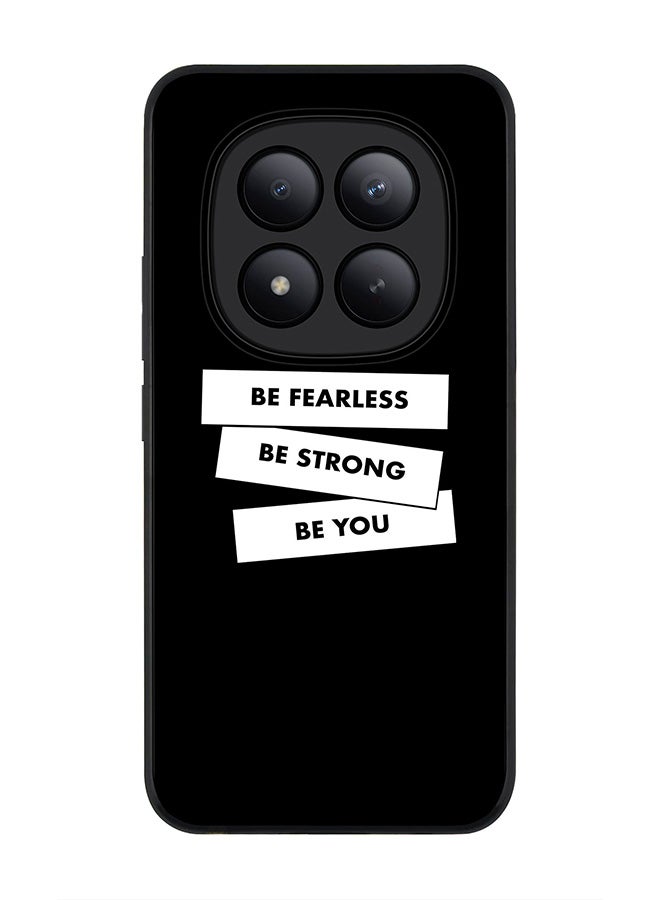 For Xiaomi Redmi Note 15 Pro+ / Poco M8 Pro Case,Slim fit Camera Protection, Shockproof Thin Phone cover  - Fearless, Strong, You