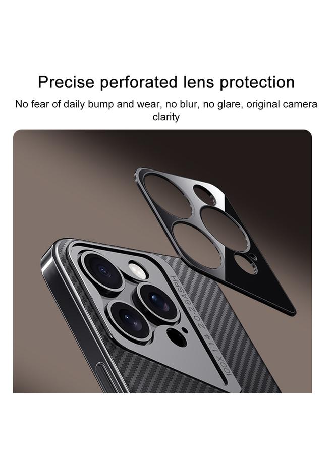 اس-توب جراب لهاتف iPhone 13 Pro مصنوع من ألياف الكربون والكمبيوتر الشخصي - Image 5