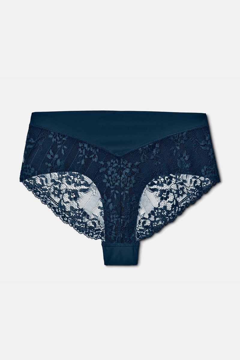Tchibo Women  2 Pcs Brazilian Magic Cut Panties, Navy  - Image 2