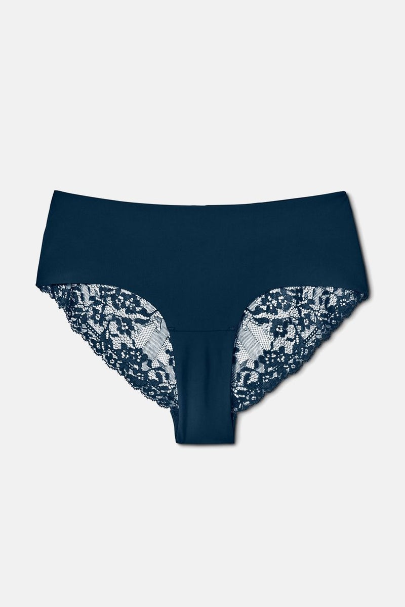 Tchibo Women  2 Pcs Brazilian Magic Cut Panties, Navy  - Image 3