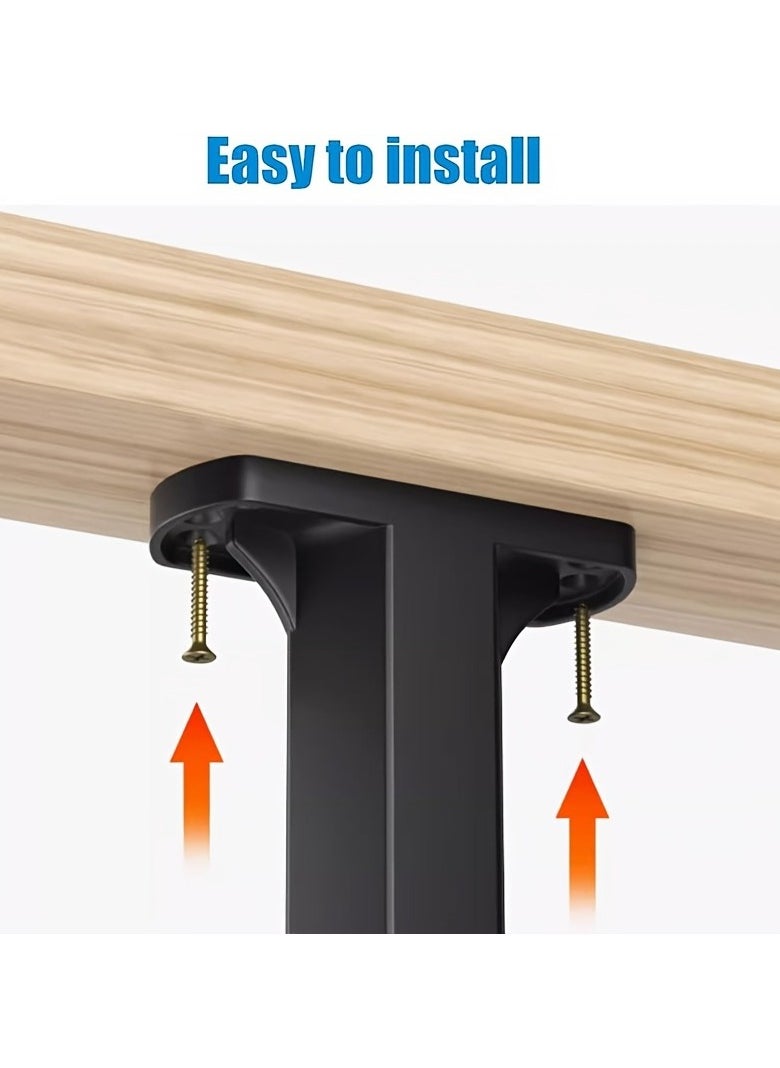 Generic 4pcs Heavy-Duty Adjustable Bed Frame Support Legs (5.31"-8.66") - Versatile Furniture Center Slats for Beds, Sofas, Dressers & More - Durable Plastic with Enhanced Grip  - Image 5