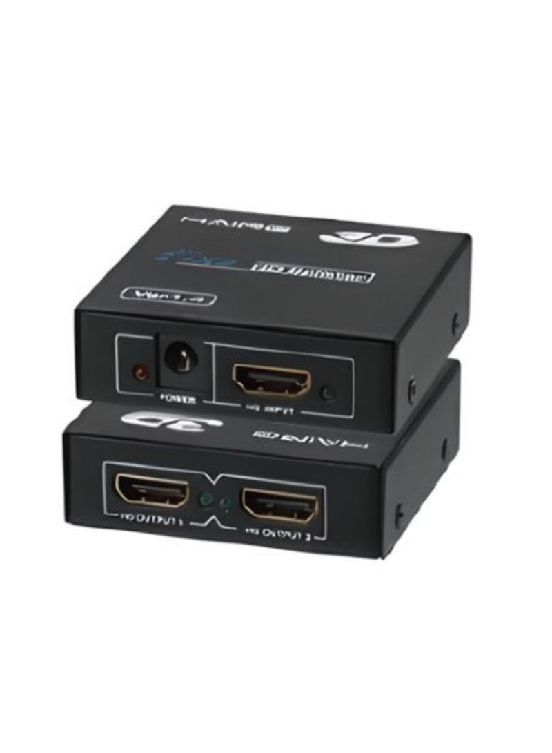 Haing HD Splitter Ver 1.4 1x2 Full 3D 4Kx2K UK Plug - Image 1
