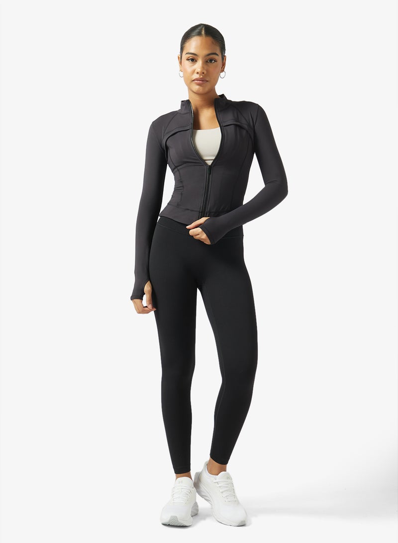 FRWD Zip Up Sculpting Seamless Training Jacket - Image 4